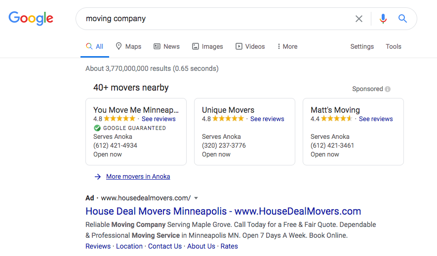 Google Local Services Ads
