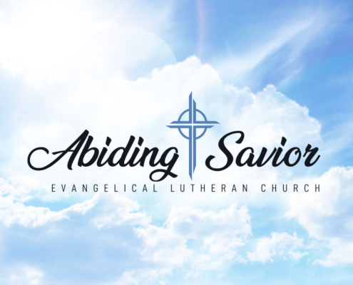 VantagePoint Marketing - Abiding Savior Logo with Sky Background