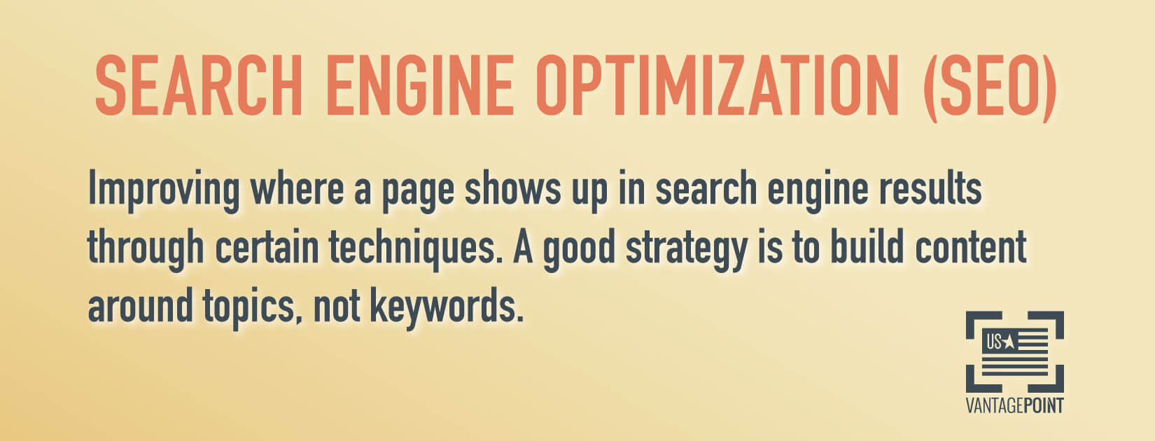Defining SEO