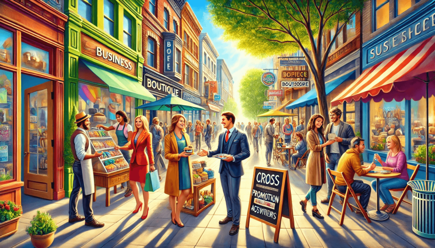 Cross Promotions with local businesses