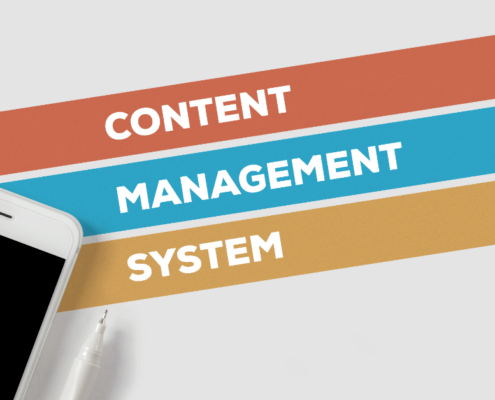 social media- content management systems