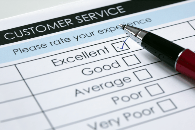 rating Customer Service