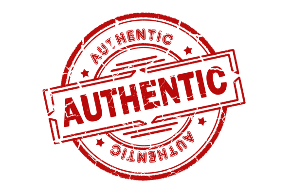 Be Authentic