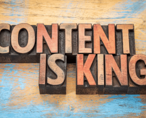 Content is king- Blog Article Writing- VantagePoint Marketing