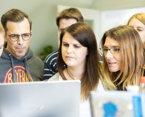 Team training on review management