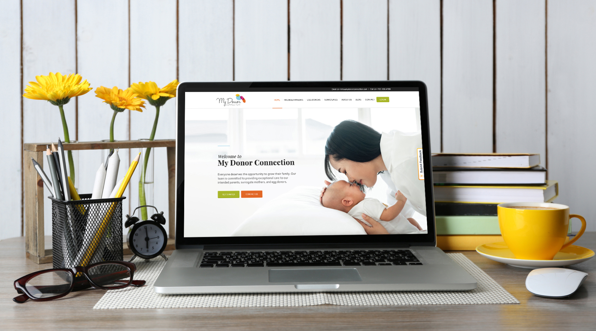 Website Redesign and Hosting My Donor Connection