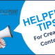 Helpful Tips For Creating Content!