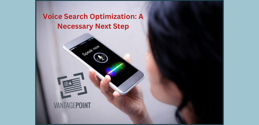 Voice Search Optimization A Necessary next Step - Woman Using Voice Search on Phone