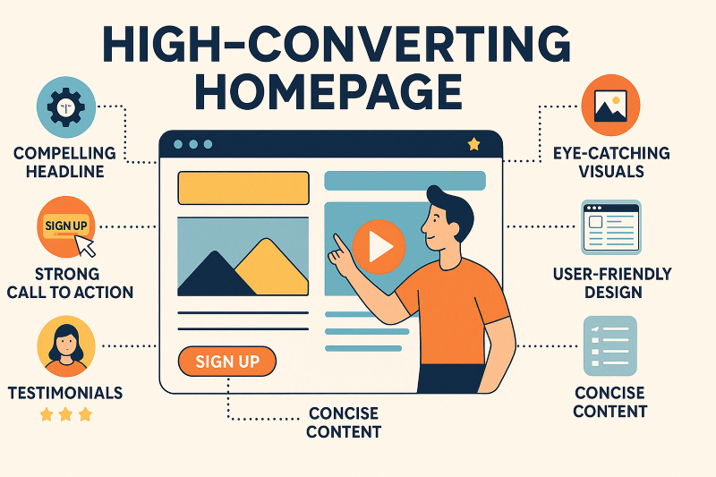 Hign Converting Homepage