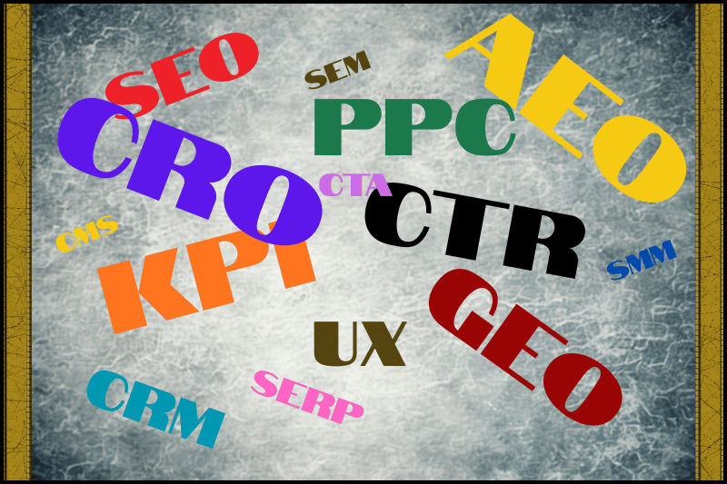 Digital Marketing Acronyms