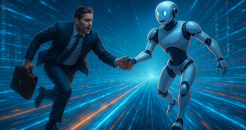 How to keep up with AI -racing with AI