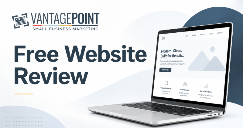 Free Website Review VantagePoint Marketing