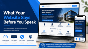 Online Presence- what your website says about you